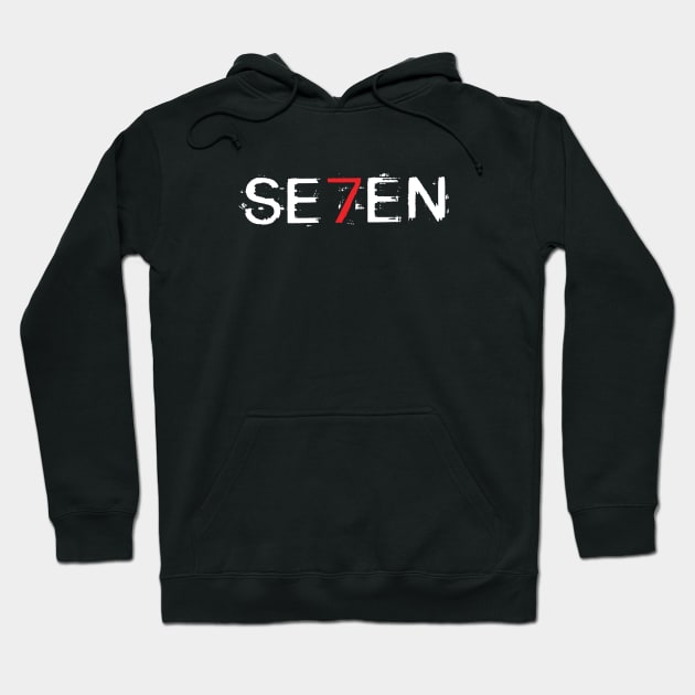 SE7EN CLASSIC HORROR THRILLER MOVIE Hoodie by MANSE